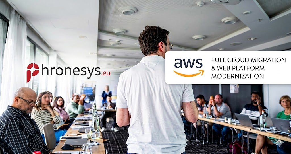 AWS Full Cloud Migration & Web Platform Modernization for Phronesys
